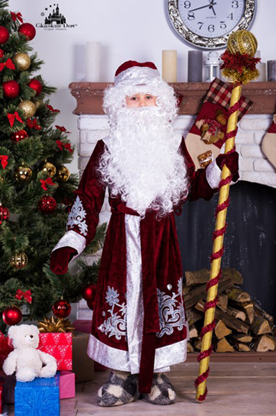 детский карнавальный костюм Дед Мороз
